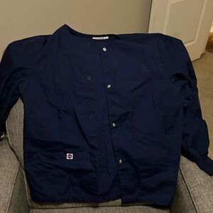 Women’s Scrub Jacket Navy XS